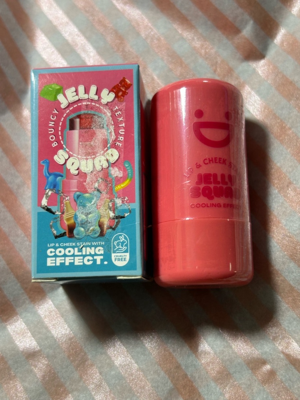 Jelly Squishy Lip & Cheek Stick - Pink